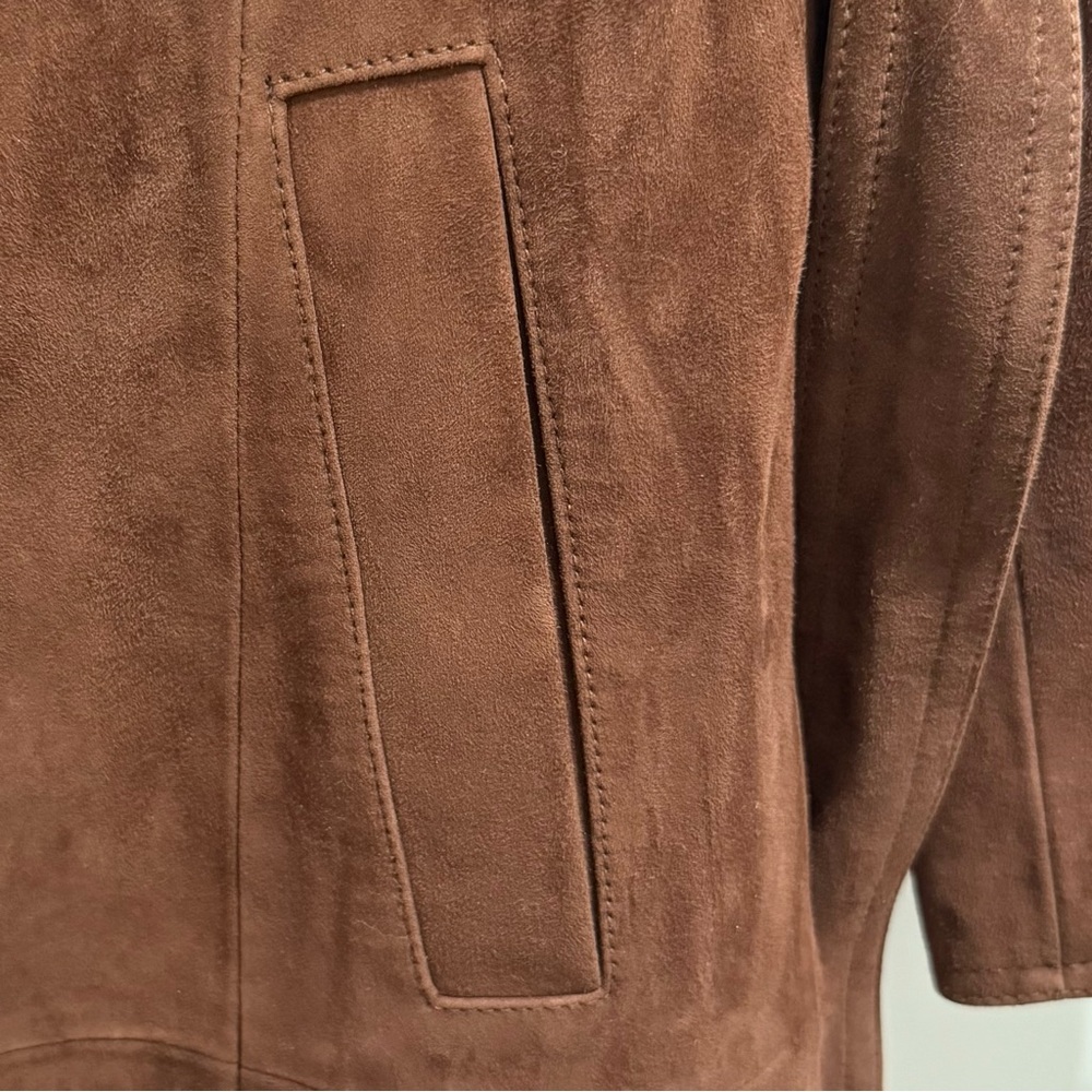 NWT Weekend Max Mara Leather Trench Coat - Picture 11 of 16